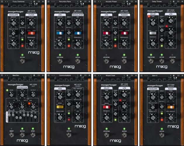 传奇效果器套装 Moog Music Moogerfooger Effects Plugin Bundle v1.2.0 WIN-YU158-音频制作系统办公资源