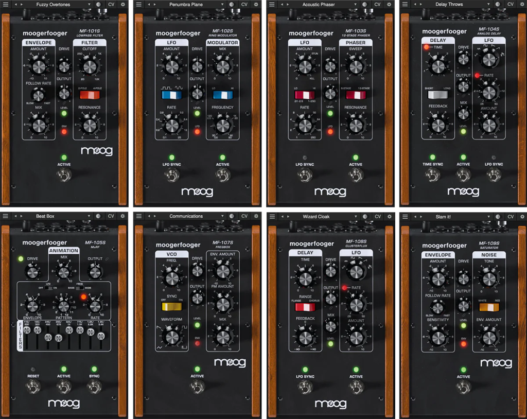 传奇效果器套装 Moog Music Moogerfooger Effects Plugin Bundle v1.2.0 WIN-YU158-音频制作系统办公资源