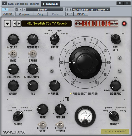 延迟效果器 Sonic Charge Echobode v1.2.0 WIN-YU158-音频制作系统办公资源