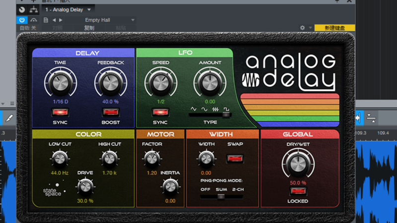 使用Studio One调试模拟大厅演唱效果-YU158-音频制作系统办公资源