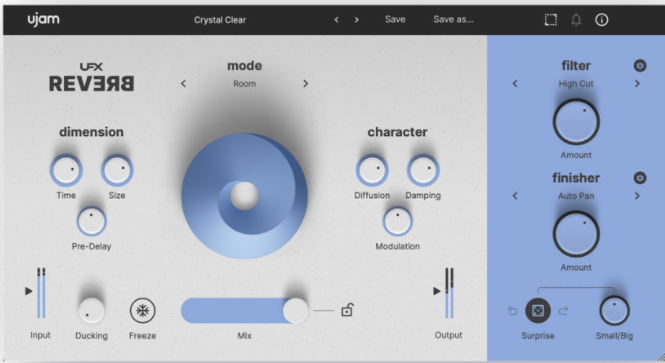 算法混响插件 UJAM UFX Reverb v1.0.0-R2R WiN-YU158-音频制作系统办公资源