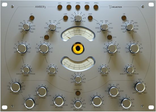 均衡器和前置放大器 Acustica Audio Amber 3 v2023 macOS-YU158-音频制作系统办公资源