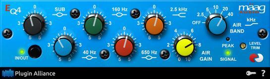 Maag EQ4空气感均衡器插件 Maag Audio EQ4 v1.9 WIN-YU158-音频制作系统办公资源