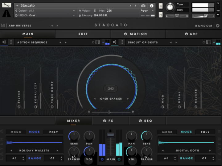 断奏合成器循环音色库 Artistry Audio Staccato KONTAKT-YU158-音频制作系统办公资源