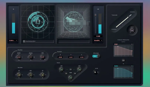 3D声场插件 NovoNotes 3DX v1.6.1 WIN-YU158-音频制作系统办公资源