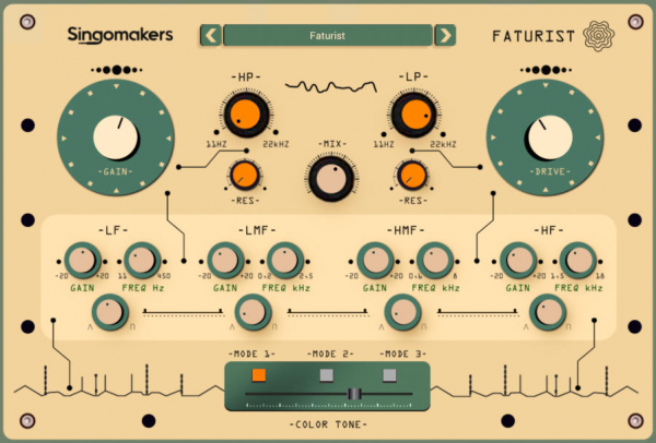 终极失真效果器 Singomakers Faturist v1.0.0 WiN-YU158-音频制作系统办公资源
