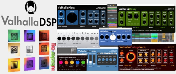 混响效果器套装 ValhallaDSP bundle 2019 Win-YU158-音频制作系统办公资源