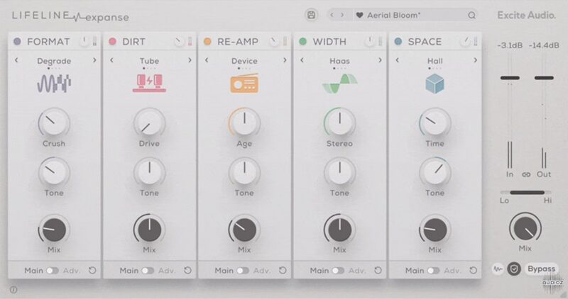 多重效果音频插件 Excite Audio Lifeline Expanse v1.1.6.0 WIN-YU158-音频制作系统办公资源