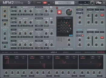 数字延迟混响插件 Uhe MFM2 v2.5.0 WIN/MAC/LIN Regged-R2R-YU158-音频制作系统办公资源