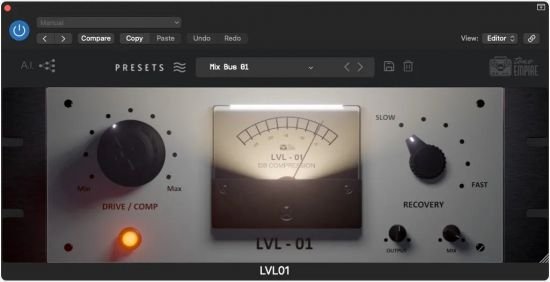 实时音频压缩机Tone Empire LVL 01 v1.0.0 Incl Keygen WiN/macOS-R2R-YU158-音频制作系统办公资源