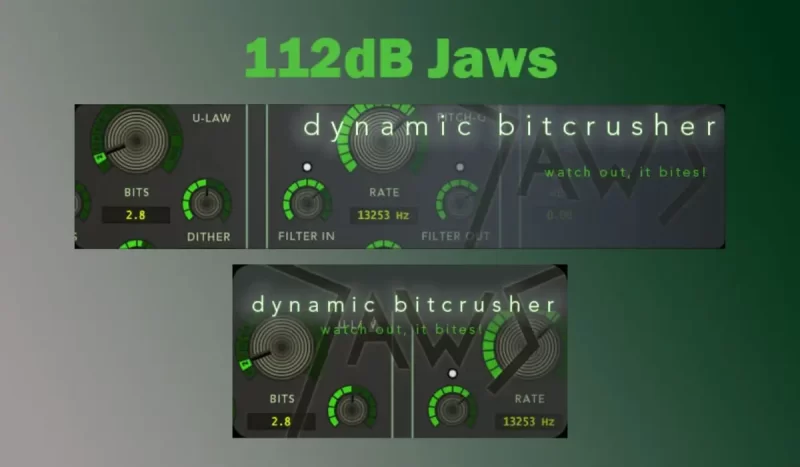 降 bit 插件 112dB Jaws v1.0.3 WIN-YU158-音频制作系统办公资源