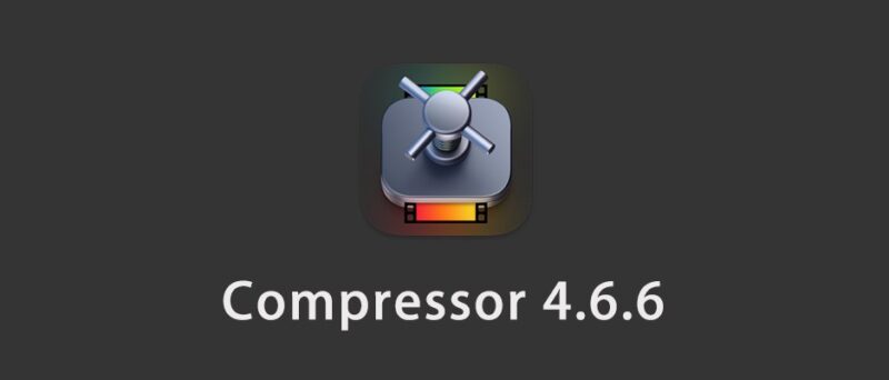 Apple Compressor 4.6.4 macOS TNT-YU158-音频制作系统办公资源