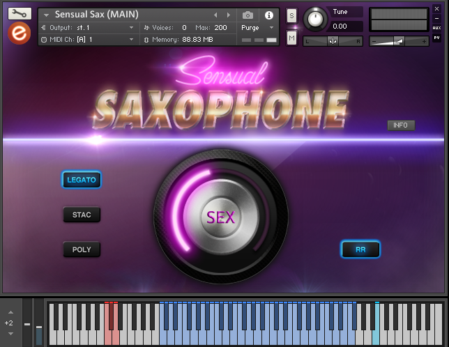 性感萨克斯音色库 Embertone Sensual Saxophone KONTAKT-YU158-音频制作系统办公资源