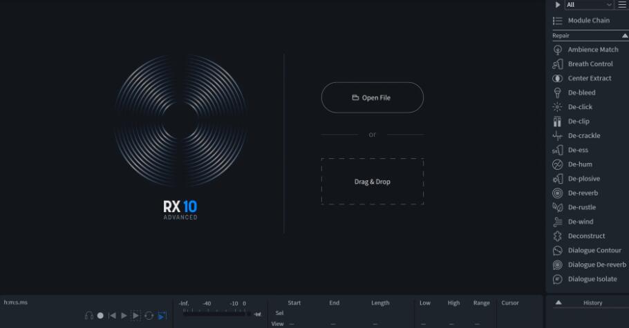iZotope RX10.0.0 汉化破解版（含独立版与插件汉化补丁）-YU158-音频制作系统办公资源