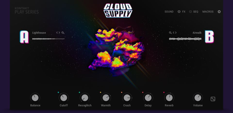 Play Series之一触即发的流行Trap元素 Native Instruments Play Series Cloud Supply v2.0.0 KONTAKT-YU158-音频制作系统办公资源