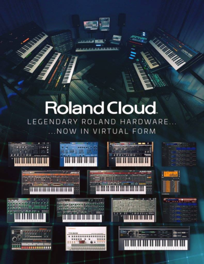 罗兰云硬件模拟合成器全家桶 Roland Cloud Synth Bundle 2023.08 WIN-YU158-音频制作系统办公资源
