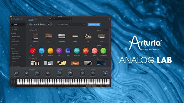 经典模拟键盘音源 Arturia Analog Lab V v5.7.2 WIN-YU158-音频制作系统办公资源