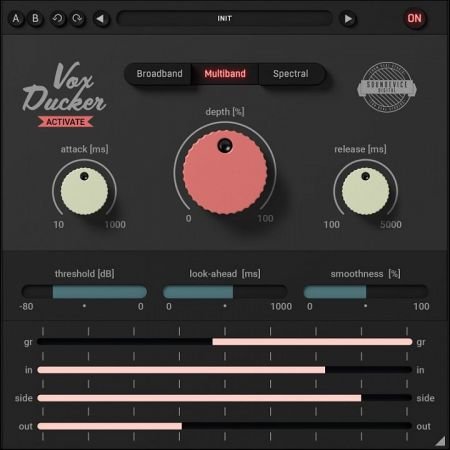 人声侧链工具 Soundevice Digital VoxDucker v1.0 WIN/Mac-YU158-音频制作系统办公资源