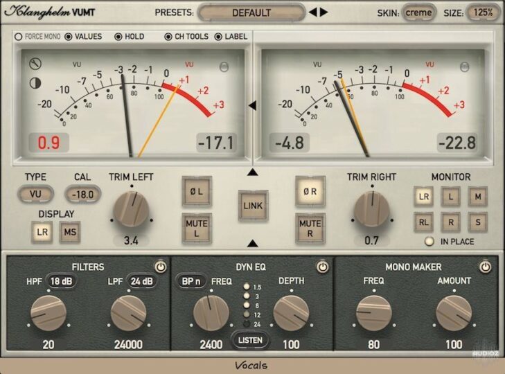Klanghelm VUMT deluxe v2.5.2 WIN/MAC-YU158-音频制作系统办公资源