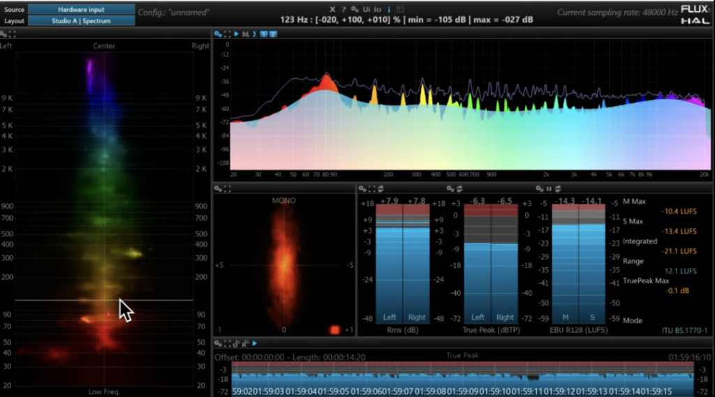 实时频谱仪 Flux Pure Analyzer v1.10.4 WIN-YU158-音频制作系统办公资源