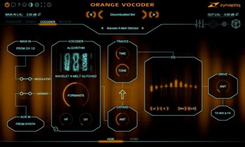 最强人声塑形插件 Zynaptiq ORANGE VOCODER v4.0.1 WIN-YU158-音频制作系统办公资源