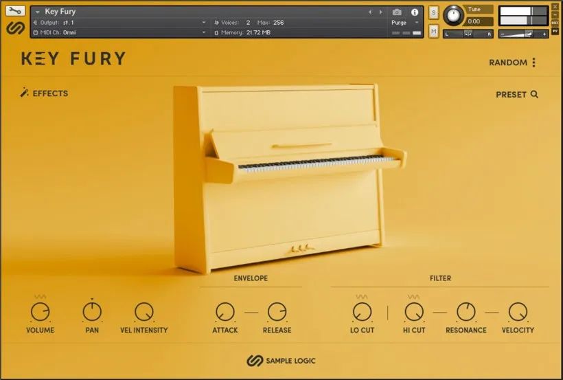 超级键盘音色库 Sample Logic Key Fury KONTAKT-YU158-音频制作系统办公资源