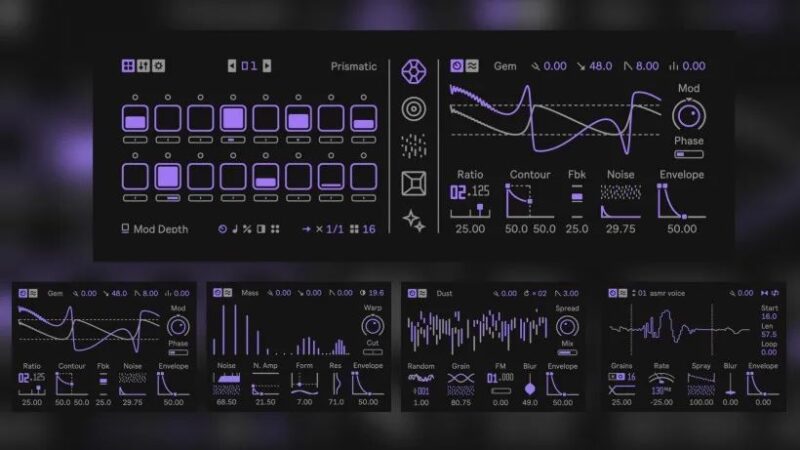 Max for Live系列-Opal by Fors (多模式节奏乐器！)-YU158-音频制作系统办公资源