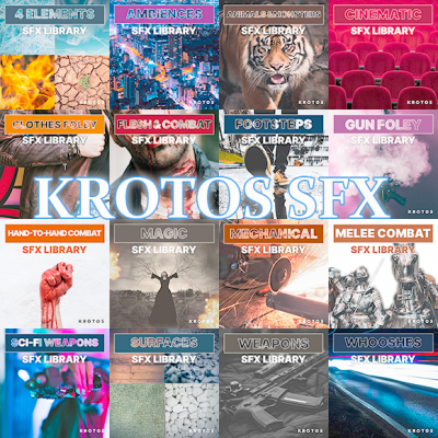 影视音效库 Krotos Audio – Krotos Starter Sound Effects Library-YU158-音频制作系统办公资源