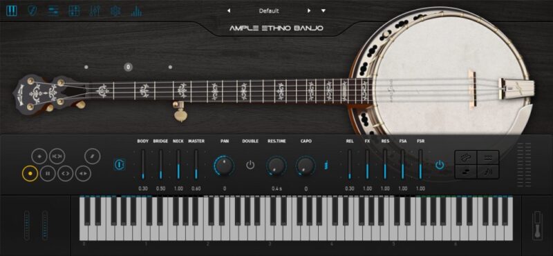 班卓琴音源 Ample Sound Ample Banjo Dering Sierra v1.5.0 WIN/MAC(音色库免安装版)-YU158-音频制作系统办公资源