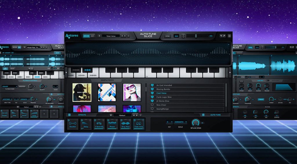 最先进的人声采样器 Antares Auto-Tune Slice v1.2.0 WIN-YU158-音频制作系统办公资源