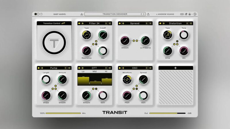 创意多功能效果器 BABY Audio Transit v1.0.0 WIN/MAC-YU158-音频制作系统办公资源