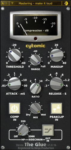 总线压缩效果器 Cytomic The Glue v1.6.8 WIN-YU158-音频制作系统办公资源