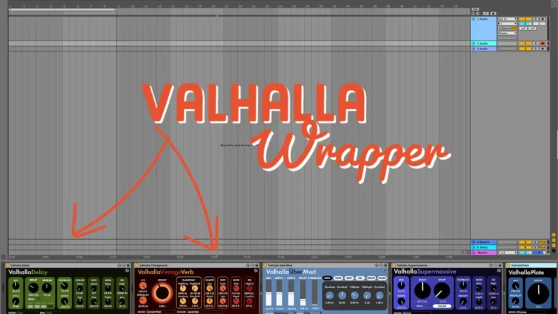 Max for Live系列-ElisabethHomeland Valhalla Wraper（ValhallaDPS 混响插件）-YU158-音频制作系统办公资源