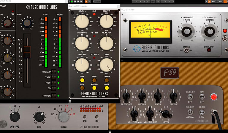 Fuse Audio Labs Plugins Bundle v2.3.0 Incl Keygen WiN macOS -R2R-YU158-音频制作系统办公资源