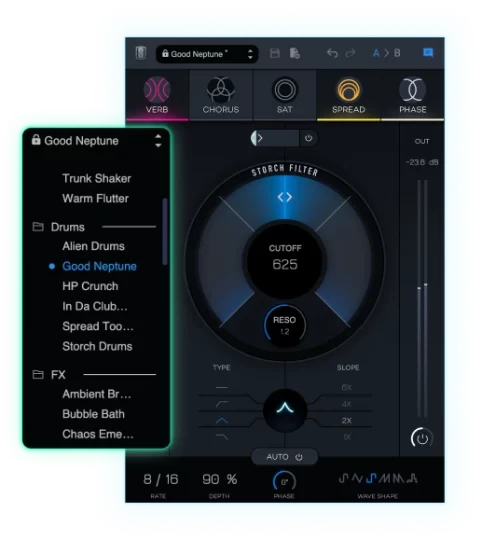 一键改变声音的形态插件 Slate Digital Storch Filter v1.0.1-R2R-YU158-音频制作系统办公资源
