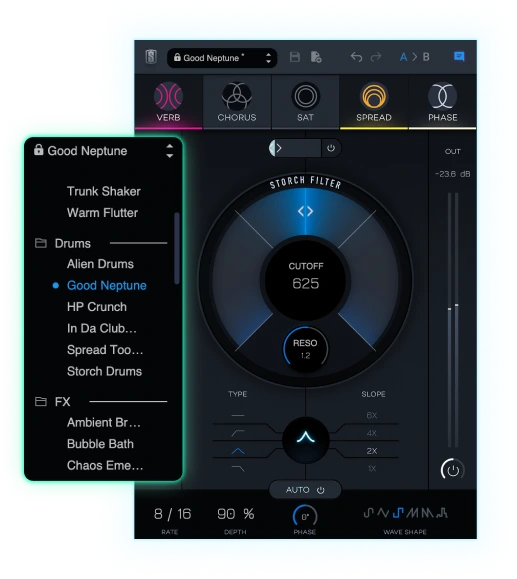 一键改变声音的形态插件 Slate Digital Storch Filter v1.0.1-R2R-YU158-音频制作系统办公资源