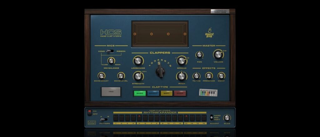 拍手和弹指的终极音色 Robotic Bean Hand Clap Studio v1.3.0 WiN/MAC（2022.11.16新增MAC版）-YU158-音频制作系统办公资源