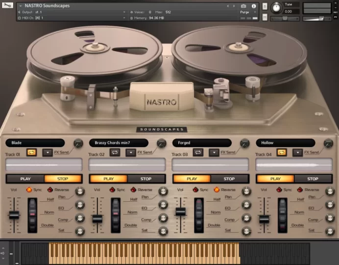 老式磁带机音色 Have Audio NASTRO Soundscapes KONTAKT-YU158-音频制作系统办公资源