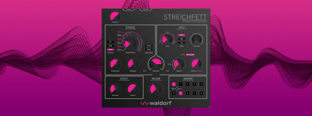 传奇合成器 Waldorf Streichfett v1.0.0 WiN/MAC-YU158-音频制作系统办公资源
