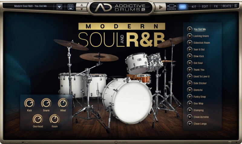 经典鼓神 XLN Audio Addictive Drums 2 Complete v2.2.5.6 WIN/MAC-YU158-音频制作系统办公资源