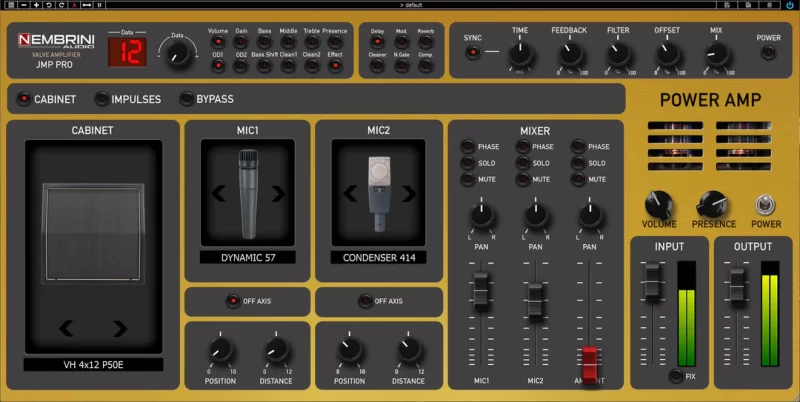电子管放大器 Nembrini Audio JMP Pro Valve Guitar Amplifier v1.0.0 WiN-YU158-音频制作系统办公资源