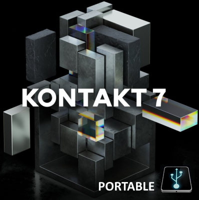 采样器便携版 Native Instruments Kontakt 7 v7.0.11 PORTABLE WIN-YU158-音频制作系统办公资源