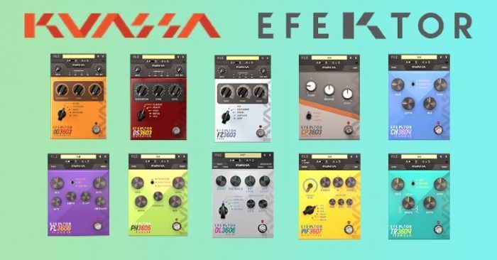 吉他效果器合集 Kuassa – Efektor Bundle 2022.11 WIN-YU158-音频制作系统办公资源