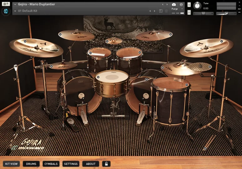 金属鼓音色库 Mixwave Gojira Mario Duplantier KONTAKT ISO-YU158-音频制作系统办公资源
