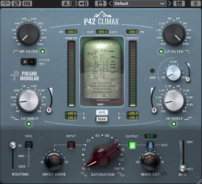 总线饱和效果器 Pulsar Modular P42 Climax Mod v5.5.0 WIN/MAC-YU158-音频制作系统办公资源