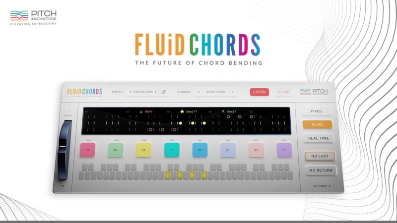 智能的和弦插件 Pitch Innovations Fluid Chords v1.4.0 WIN-YU158-音频制作系统办公资源