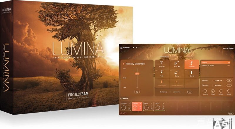 精简音色库 ProjectSam Symphobia 3 : Lumina 2.0 KONTAKT LiTE-YU158-音频制作系统办公资源