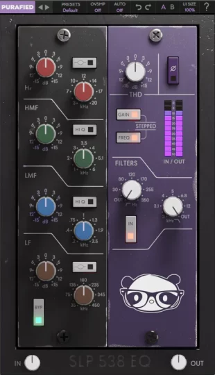 通道条EQ Purafied SLP 538 EQ v1.0.1 WiN/MAC-YU158-音频制作系统办公资源