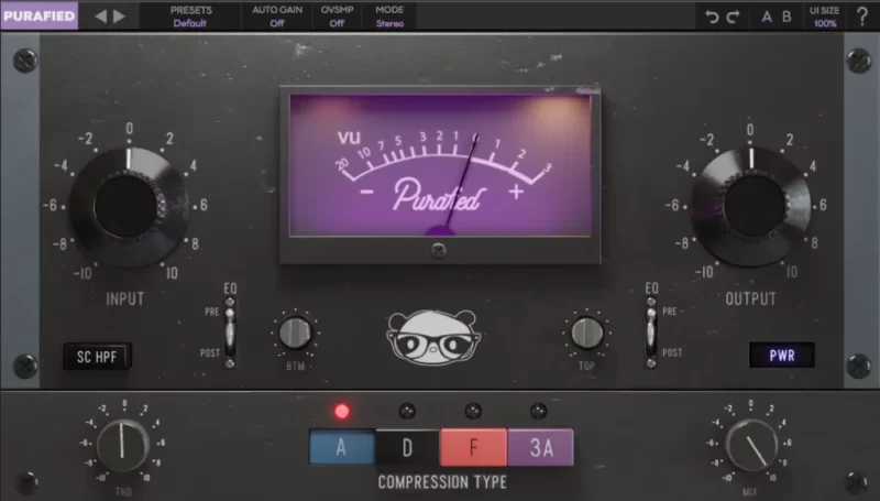 传奇压缩机 Purafied VU Compressor v1.0.6 WiN/MAC-YU158-音频制作系统办公资源