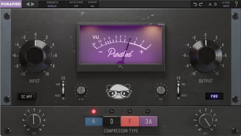 经典压缩器 Purafied VU Compressor v1.0.3 Regged WIN/macOS-YU158-音频制作系统办公资源